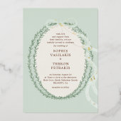Invitation En Aluminium Stefana grecs (Recto)