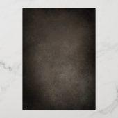 Invitation En Aluminium Sunflower Yellow Rustic String Mariage (Verso)