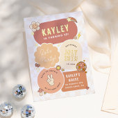 Invitation En Aluminium Super Daisy Boho Retro Faisons la fête Fille Anniv