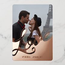 Superposition de texte d'amour élégant pour la dat