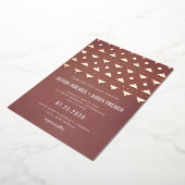 Invitation En Aluminium Terra Cotta Sud-Ouest Gleam Mariage (Rotation)