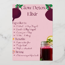 Tir de citron au gingembre de betterave