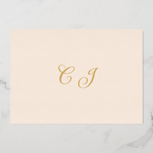 Invitation En Aluminium Tons terreux fleur rustique Automne Enregistrer la (Verso)