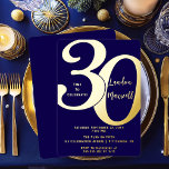 Invitation En Aluminium Typographie minimaliste 30 30ème anniversaire<br><div class="desc">Simple,  minimaliste et si élégant et élégant,  cette typographie "30" 30e anniversaire Invitation est sûr de satisfaire les plus exigeants des destinataires. Pour la fête de l'année,  il n'y a pas de meilleur moyen de dire "Fêtons !"</div>