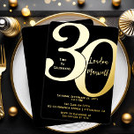 Invitation En Aluminium Typographie minimaliste 30 30ème anniversaire<br><div class="desc">Simple,  minimaliste et si élégant et élégant,  cette typographie "30" 30e anniversaire Invitation est sûr de satisfaire les plus exigeants des destinataires. Pour la fête de l'année,  il n'y a pas de meilleur moyen de dire "Fêtons !"</div>