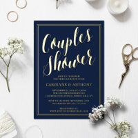 Typographie moderne Mariage Couples Douche Real