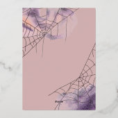 Invitation En Aluminium Un Bébé est en train de brasser | Baby shower d'Ha (Verso)