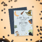 Invitation En Aluminium Un petit magicien brasser le garçon Baby shower d'