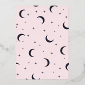 Invitation En Aluminium Une sorcière à la fête d'Halloween (Verso)