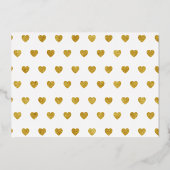 Invitation En Aluminium Valentines Jour Photo Amour Coeur (Verso)