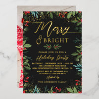 Véritable Foil Joyeux & Bright Photo Party