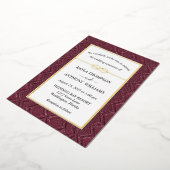 Invitation En Aluminium Vin Bourgogne Vin Africain Boudchiffon Tout en un (Rotation)