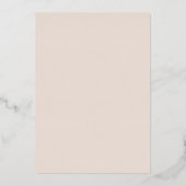 Invitation En Aluminium Vins citrouilles Monogramme Mariage Foil Invitatio (Verso)