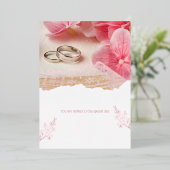 Invitation En Aluminium Vous êtes invité à cette journée spéciale (Debout devant)