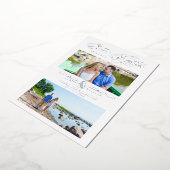 Invitation En Aluminium Whimsical Better Together Quote 2 Photos Wedding  (Rotation)