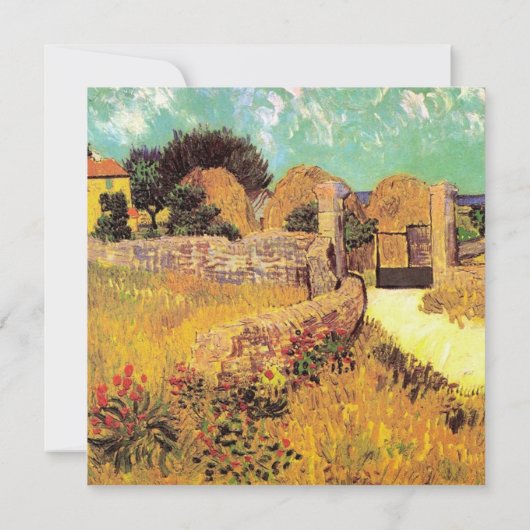 invitation en blanc pour les parties à l'automne (Dos)