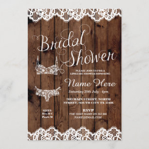Invitation en bois de dentelle d'arc de partie
