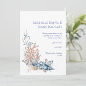 Invitation En bord de mer (Debout devant)