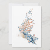 Invitation En bord de mer (Dos)