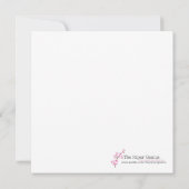 invitation en caoutchouc de baby shower de canard (Dos)