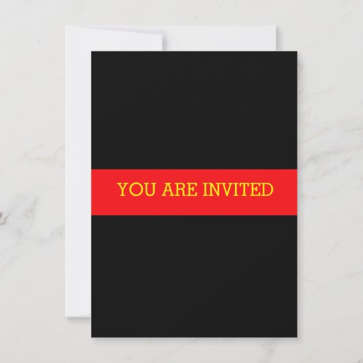 Invitation En cours de construction Concilier mélangeur Anniv (Dos)