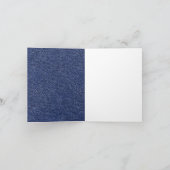 Invitation en denim et diamants (Intérieur)