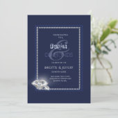 Invitation en denim et diamants (Debout devant)