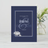 Invitation en denim et diamants (Debout devant)