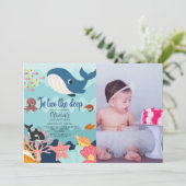 Invitation En deux, 2e anniversaire profond sous l'eau (Debout devant)