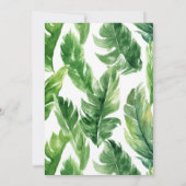 Invitation En Deux L'Invitation D'Anniversaire Sauvage Animau (Dos)