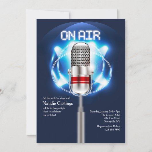Invitation en direct (Devant)