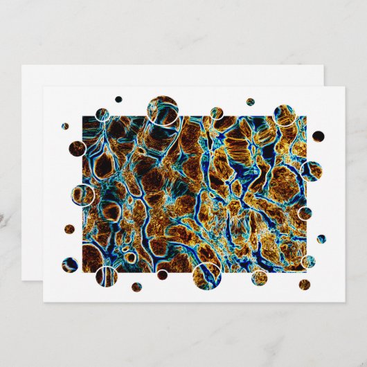 INVITATION EN EAU (Devant / Derrière)