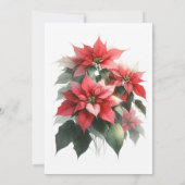 Invitation en Espagnol Fête de Noël (Dos)