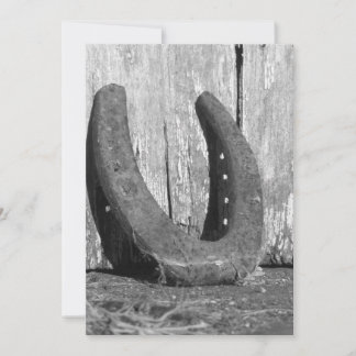 invitation en fer à cheval