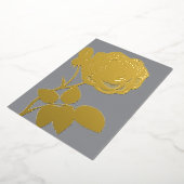 Invitation en feuille d'aluminium (Rotation)