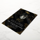 Invitation en feuille d'aluminium 5" x 7" (Rotation)