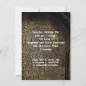 Invitation en hausse de partie de Halloween de (Dos)