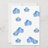 Invitation En haut, en haut et en bas ! Avion, Hélicoptère An (Dos)