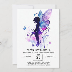 Invitation En ligne Princesse Ballerina Anniversaire Magie