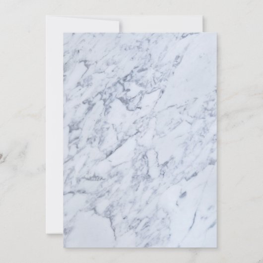 Invitation en marbre pour une fête de mariage virt (Dos)