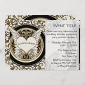 Invitation En mémoire d'amour (Devant / Derrière)