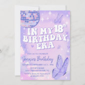 Invitation En mon 18e anniversaire (Devant)