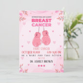 Invitation En octobre, nous portons du rose   (Debout devant)