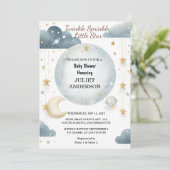 Invitation En Parties scintillant Twinkle Twinkle Little Star (Debout devant)