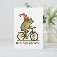 En route pour causer une pagaille Grenouille Sarca