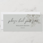 Invitation En-tête du plan de salle GreyGarden Delights (Devant)