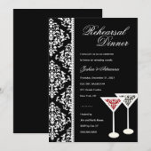 invitation en verre 311-Damask (Devant / Derrière)