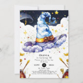 Invitation Enchantage Enfants Assistant Amusement Anniversair (Devant)