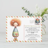 Invitation Enchanted Elf | North Pole Ugly Sweater Party  (Debout devant)