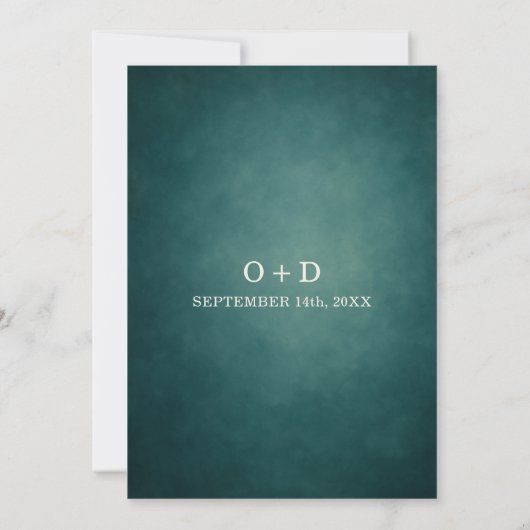 Invitation Enchanted Forest Whimsical Wedding (Dos)